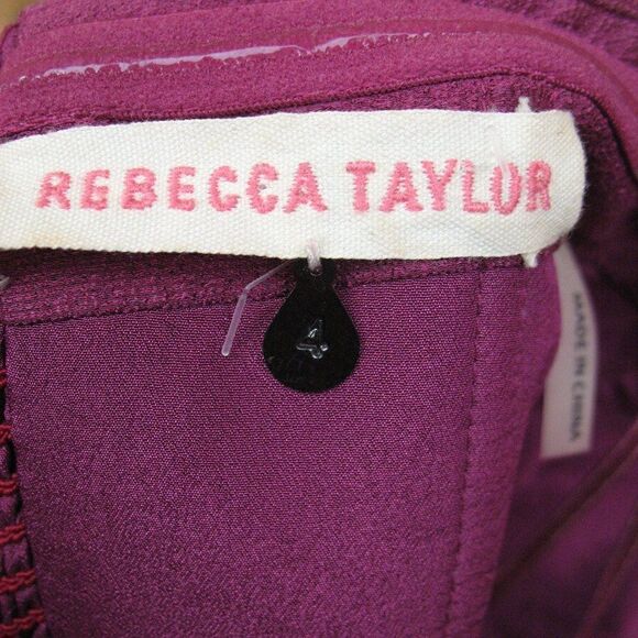 Rebecca Taylor Silk Mini Dress - Picture 8 of 9